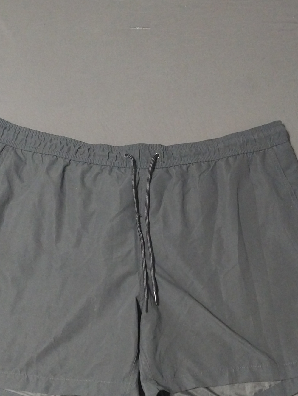 George Men's Gray Swim Board Shorts